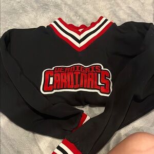 Black and Red Cardinals Sweatshirt